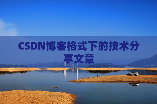 CSDN博客格式下的技术分享文章