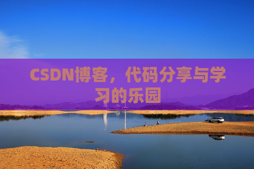 CSDN博客，代码分享与学习的乐园